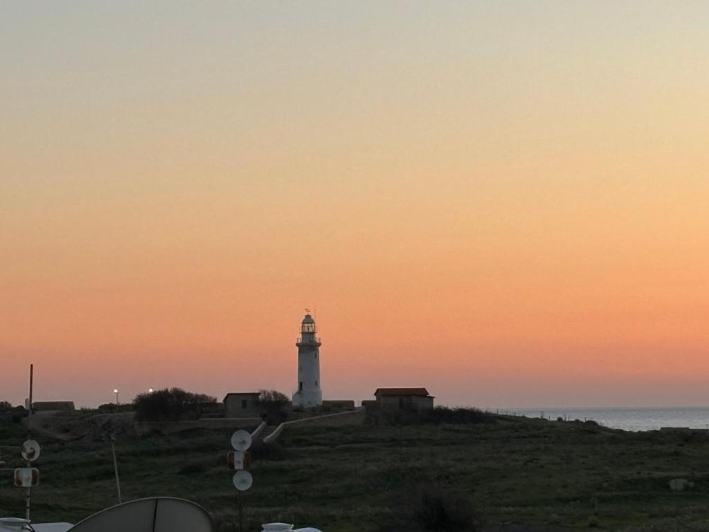Venus Lighthouse 2B, Sea-View, Paphos Center Lejlighed Eksteriør billede